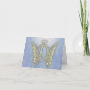 Lettre D Angel Monogramme