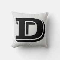 LETTRE D COUSSIN MONOGRAMME