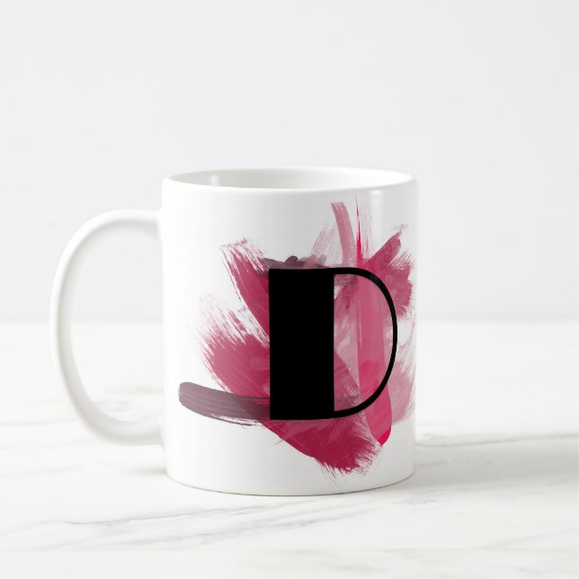 Lettre D Mug (Gauche)