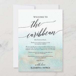 Lettre d'accueil et itinéraire Aqua Beach Caribbea