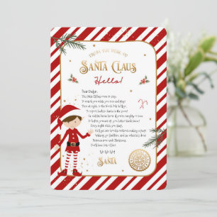 Lettre d'accueil pour les elfes