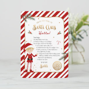 Lettre d'accueil pour les elfes