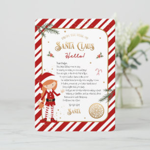 Lettre d'accueil pour les elfes