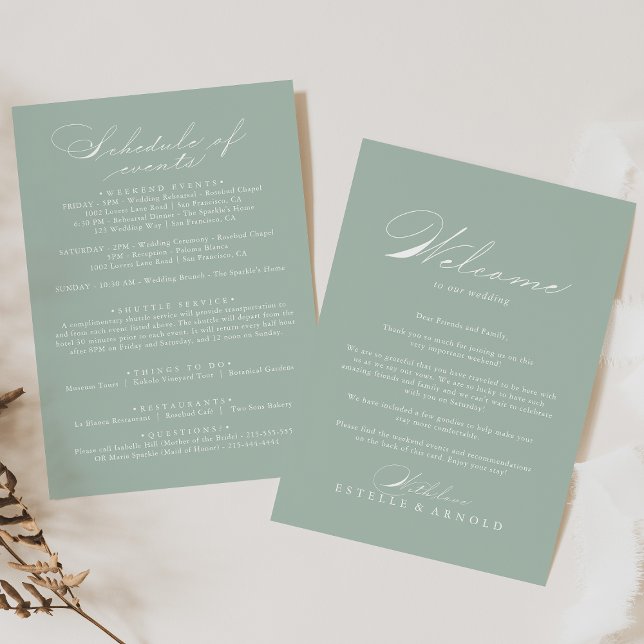 Lettre de bienvenue du Mariage de calligraphie bla (Créateur téléchargé)