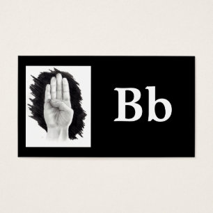 LETTRE DE CARTE D'ORTHOGRAPHE B