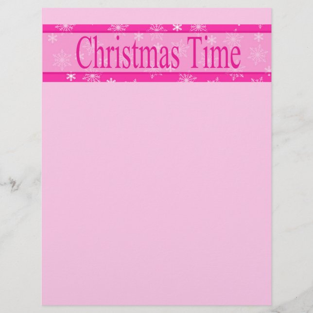 Lettre de Christmas Time (Devant)