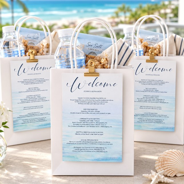 Lettre de Programme de Bienvenue pour Mariage sur  (Créateur téléchargé)