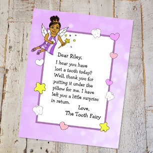 Lettre de Tooth Fairy