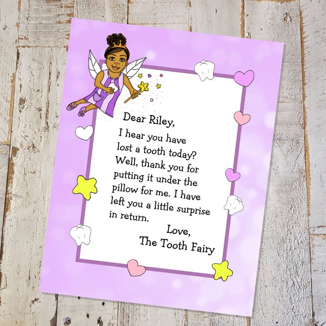 Lettre de Tooth Fairy (Créateur téléchargé)