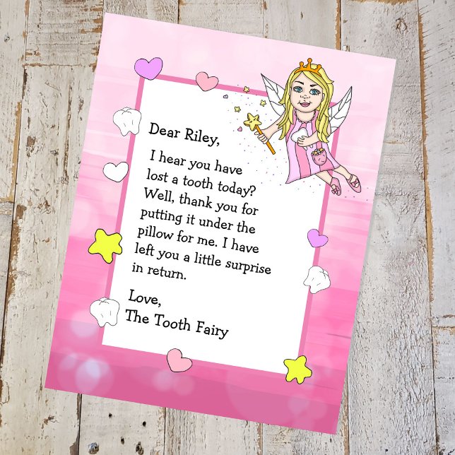 Lettre de Tooth Fairy (Créateur téléchargé)