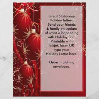 Lettre de vacances Noël à vos amis et votre famill