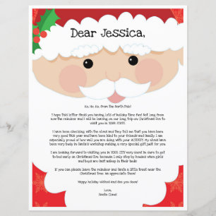 Lettre Du Père Noël