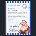 Lettre Du Père Noël Du Bureau Du Pôle Nord<br><div class="desc">Apportez l'enchantement du pôle Nord directement à votre porte avec nos lettres personnalisées du bureau de Père Noël ! Faites plaisir aux enfants avec un message sincère et customisé de l'homme joyeux lui-même. Chaque lettre est soigneusement conçue, avec des dessins fantaisistes et le sceau officiel Père Noël, assurant une touche...</div>