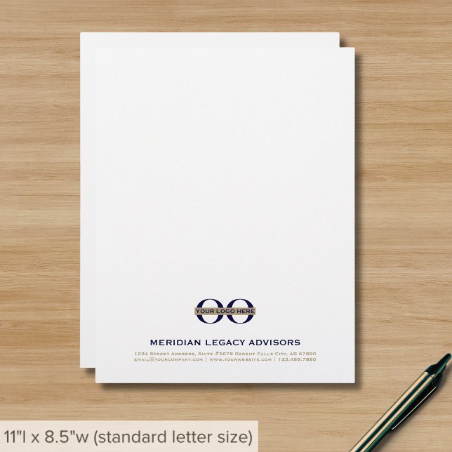 Lettre En-tête de logo professionnel (Créateur téléchargé)
