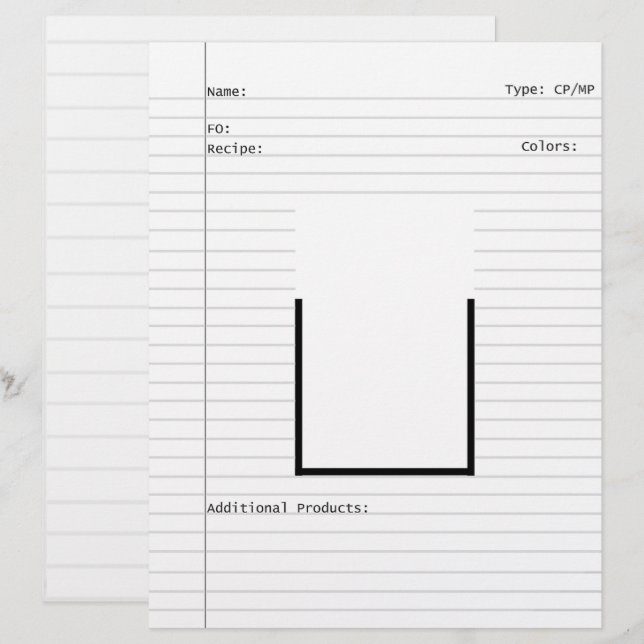 Lettre En-tête Modèle de conception de fabricants de savo (Devant / Derrière)