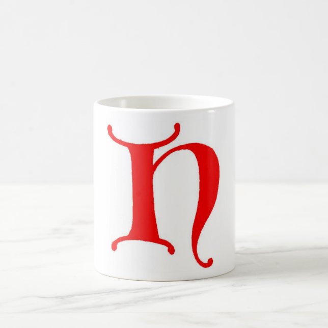 Lettre H Mug (Centre)