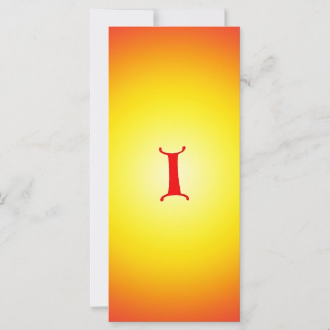 LETTRE I MARQUE LIVRE (Devant)