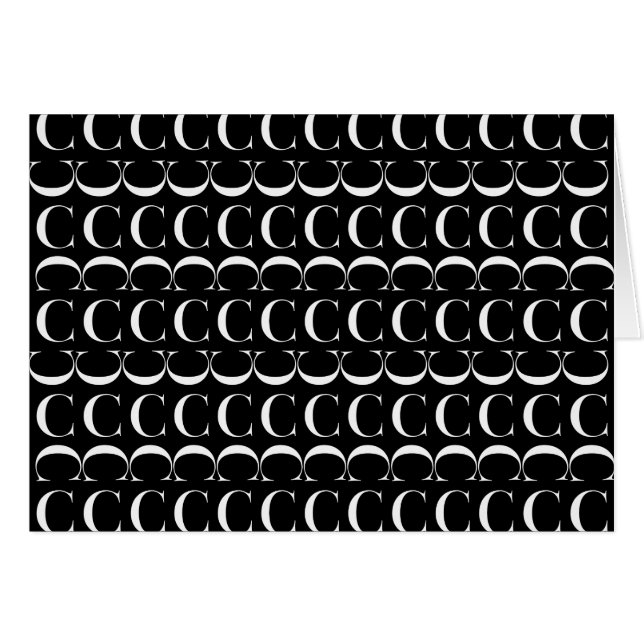 Lettre initiale C (Devant horizontal)