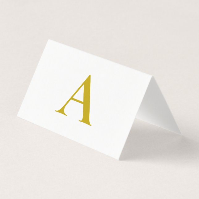 Lettre initiale de monogramme personnalisé de coul (Front)