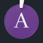 Lettre initiale Monogramme Style moderne violet et<br><div class="desc">Voulez-vous posséder un produit avec les initiales de votre nom? Il est très simple,  esthétique et attrayant.</div>