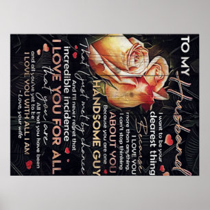 Lettre mignonne pour mari Décoration familiale