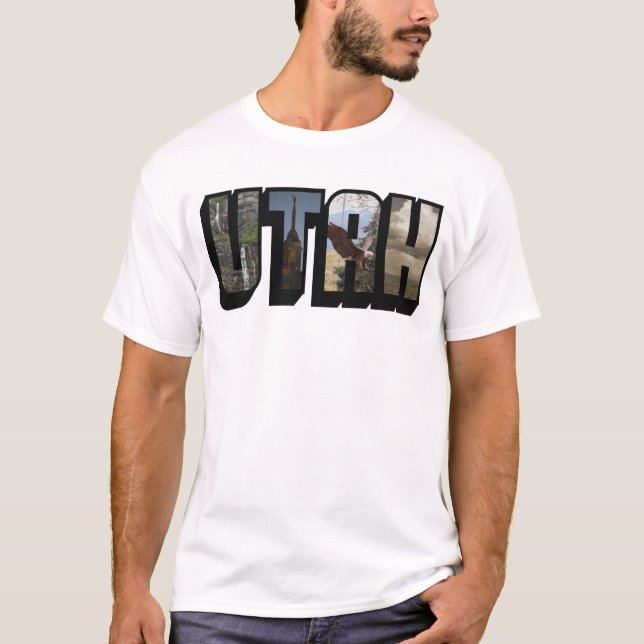 LETTRE MINUSCULE UTAH T-shirt (Devant)