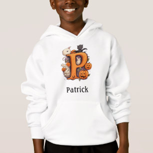 LETTRE MONOGRAPHIQUE Halloween PACTE P Sweat - shi
