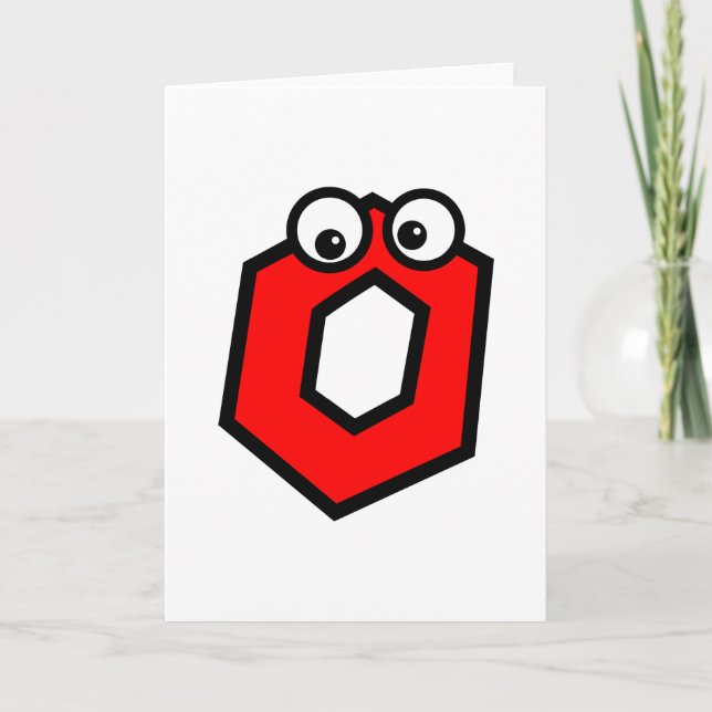 LETTRE MONOGRAPHIQUE O Drôle (Devant)