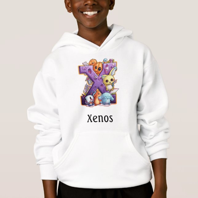 LETTRE MOYENNE Halloween MITE X Sweat - shirt à ca (Devant)