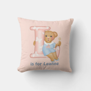 LETTRE OREILLE EN TÊTE L Coussin