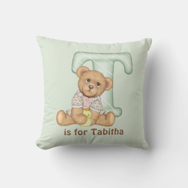 LETTRE OREILLE TDAY T Coussin (Recto)