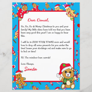 Lettre personnalisée du Père Noël