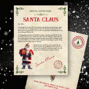 Lettre personnalisée du Père Noël