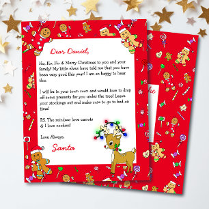 Lettre personnalisée du Père Noël