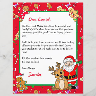 Lettre personnalisée du Père Noël