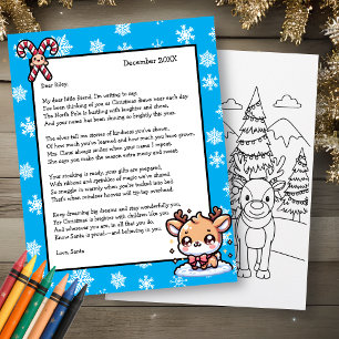 Lettre personnalisée du Père Noël pour les enfants