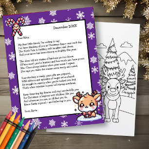Lettre personnalisée du Père Noël pour les enfants