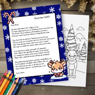 Lettre personnalisée du Père Noël pour les enfants