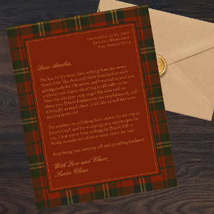 Lettre personnalisée du Père Noël pour les enfants