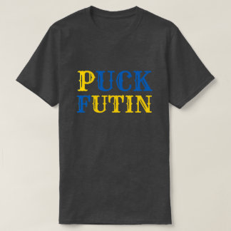 LETTRE Puck Foutine T-shirt ukrainien inverse
