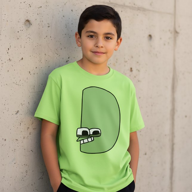 LETTRE T-shirt Alphabet D (Créateur téléchargé)