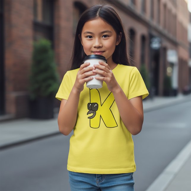 LETTRE T-shirt Alphabet K (Créateur téléchargé)