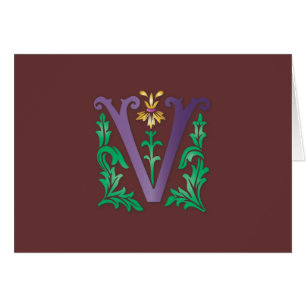 Lettre V Monogramme