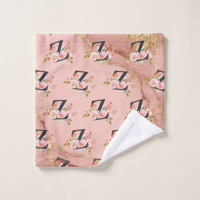 Lettre Z (Gant de toilette)