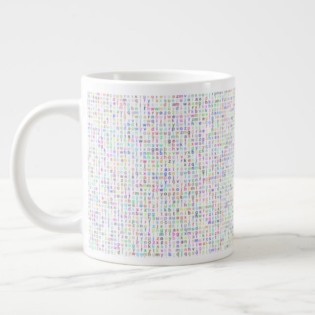 Lettres 20oz Mug (Gauche)