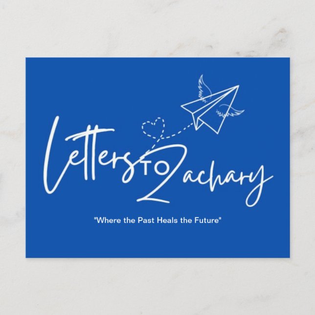 Lettres à la carte postale Zachary (Devant)