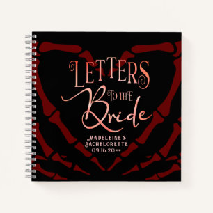 Lettres À La Mariée Bachelorette Gothique Livre D'