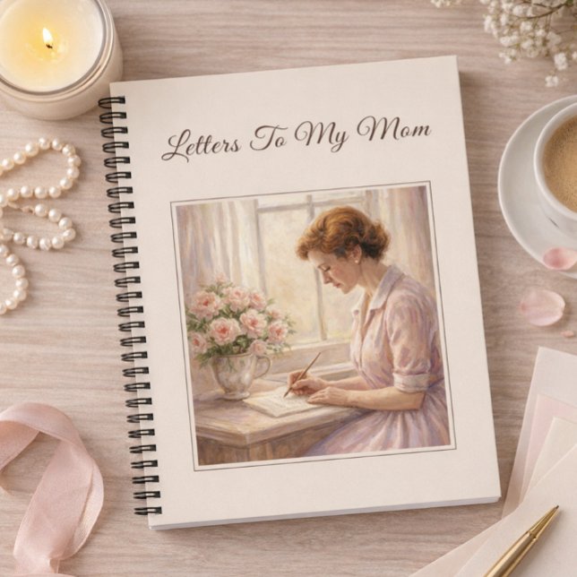 Lettres à ma mère | Journal à couverture personnal (Créateur téléchargé)