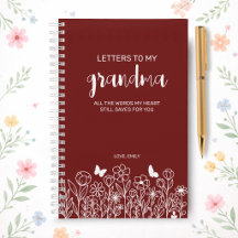 Lettres à mon journal de deuil de grand-mère en ro