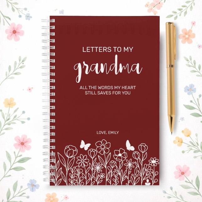 Lettres à mon journal de deuil de grand-mère en ro (Créateur téléchargé)